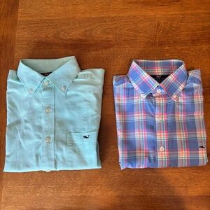 Vineyard Vines | Lot of 2 Slim Tucker Shirts size S